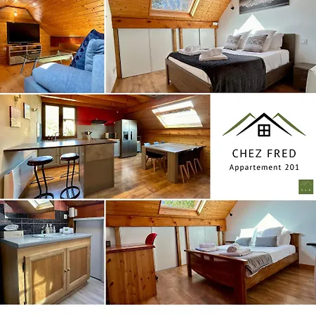 Ferienwohnung Chez Fred 201 - Parking Wifi - Clg Savoie Saint-Pierre-dʼAlbigny Exterior foto
